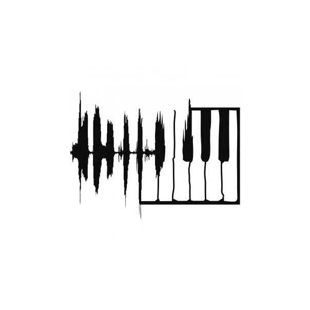 WALLXPERT Zidna dekoracija My Music v2 - 175178