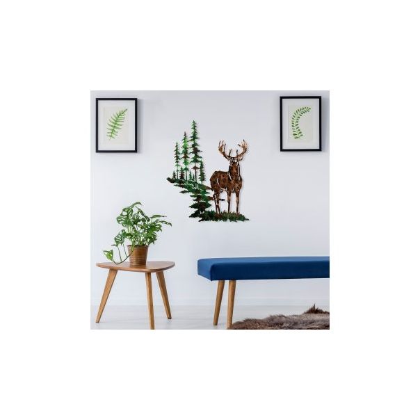 WALLXPERT Zidna dekoracija Deer 2 930DYU1216 - 175190