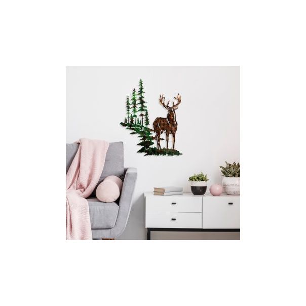 WALLXPERT Zidna dekoracija Deer 2 930DYU1216 - 175190