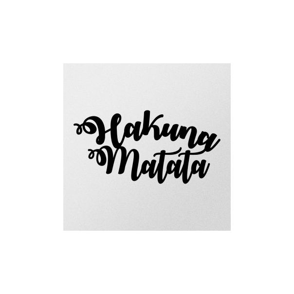 WALLXPERT Zidna dekoracija Hakuna Matata 1 - 175198
