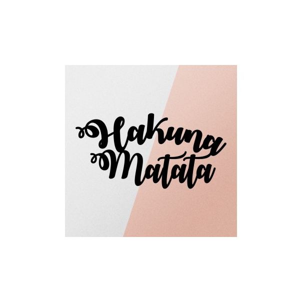 WALLXPERT Zidna dekoracija Hakuna Matata 1 - 175198