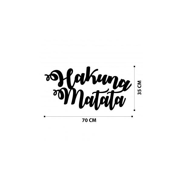 WALLXPERT Zidna dekoracija Hakuna Matata 1 - 175198