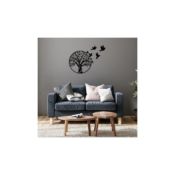 WALLXPERT Zidna dekoracija Tree And Birds - 175211