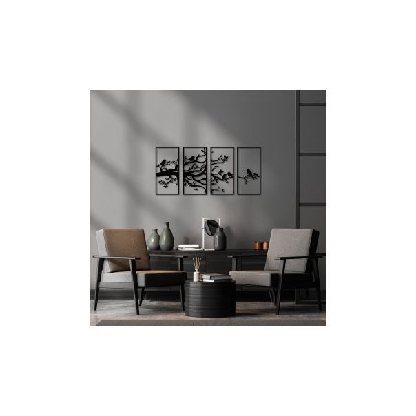 WALLXPERT Zidna dekoracija Tree Branch And Birds 269 - 175272
