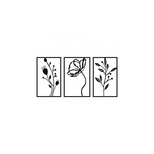WALLXPERT Zidna dekoracija Flowers - 175278