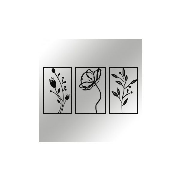 WALLXPERT Zidna dekoracija Flowers - 175278