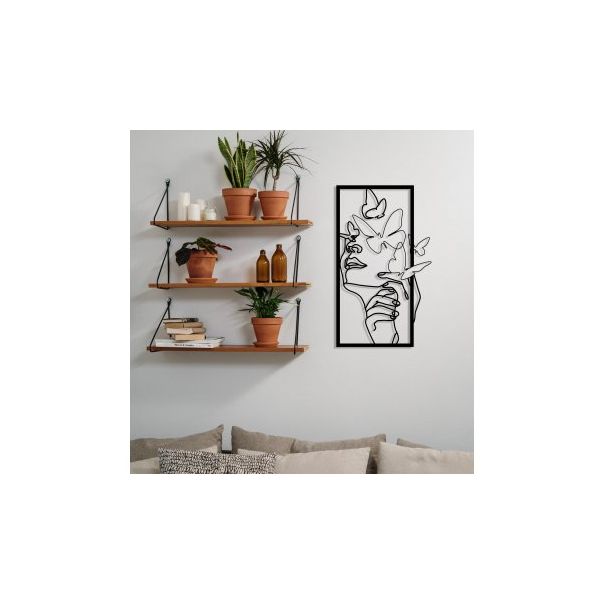 WALLXPERT Zidna dekoracija Butterfly face female - 175290