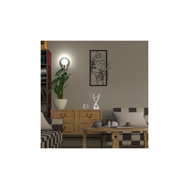 WALLXPERT Zidna dekoracija Butterfly face female - 175290