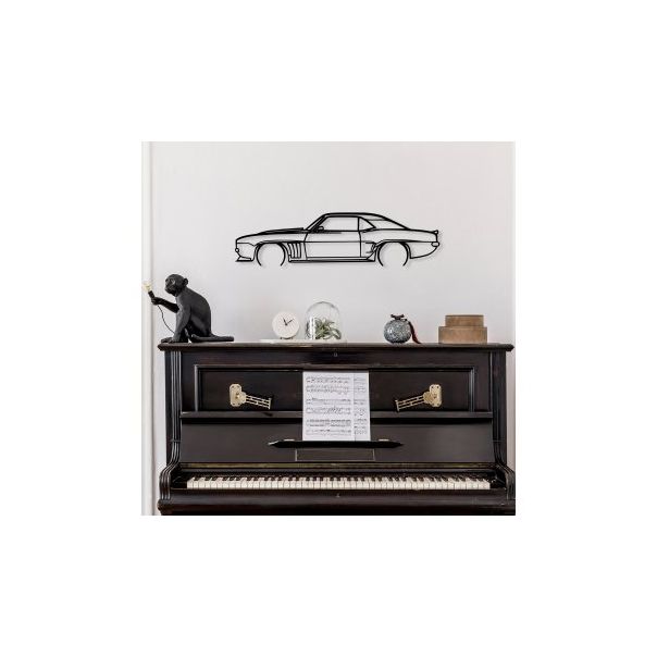 WALLXPERT Zidna dekoracija Chevrolet camaro silhouette - 175295