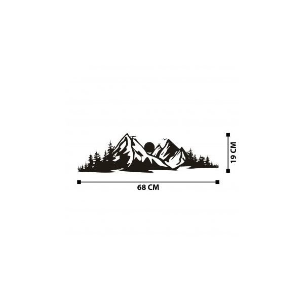 WALLXPERT Zidna dekoracija Mountain 2 1 - 175306