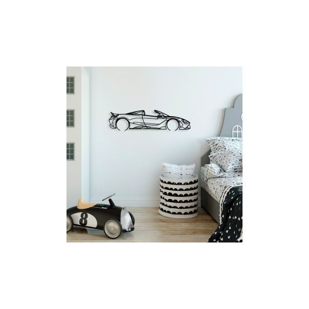 WALLXPERT Zidna dekoracija McLaren 720S Silhouette - 175315