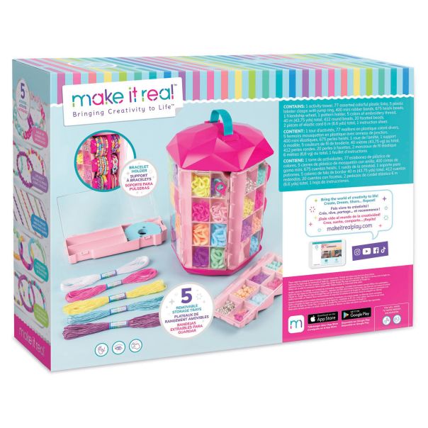 Make it Real Kreativni toranj 5 u 1 set za perle - 1754