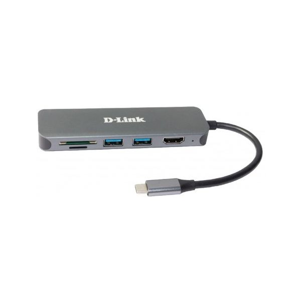 D LINK 6u1, USB-C HUB (DUB-2327) - 175883