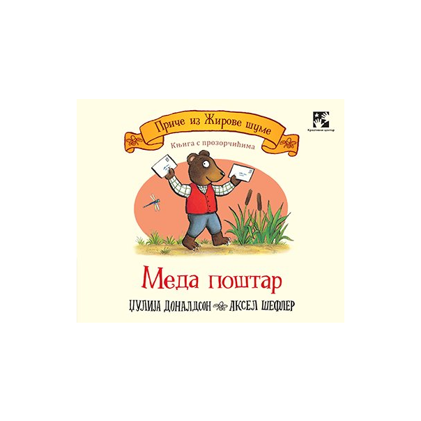 Meda poštar - knjiga sa prozorčićima - 9788652913343