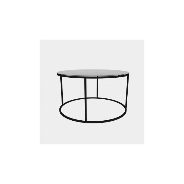 HANAH HOME Sto za dnevnu sobu Startis Black - 176006