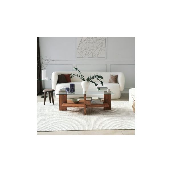 HANAH HOME Klub sto Babylon, braon - 176010