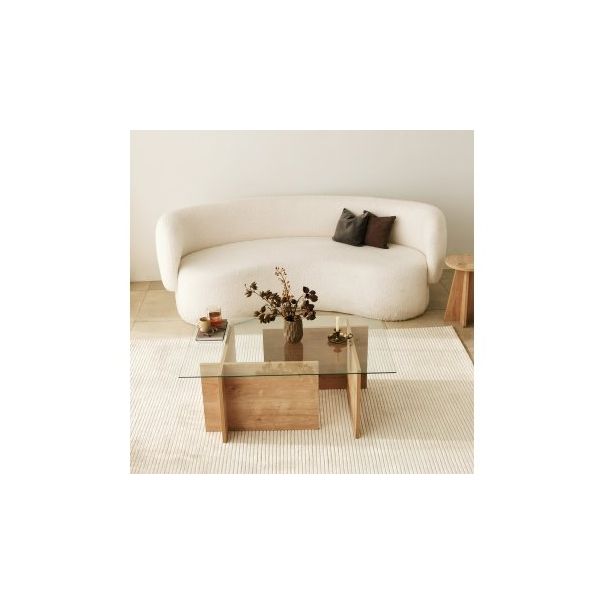 HANAH HOME Sto za dnevnu sobu Escape Sapphire Oak - 176011