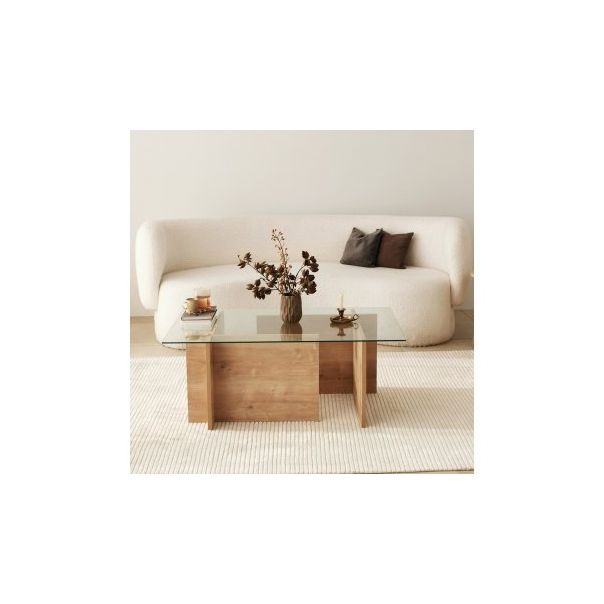 HANAH HOME Sto za dnevnu sobu Escape Sapphire Oak - 176011