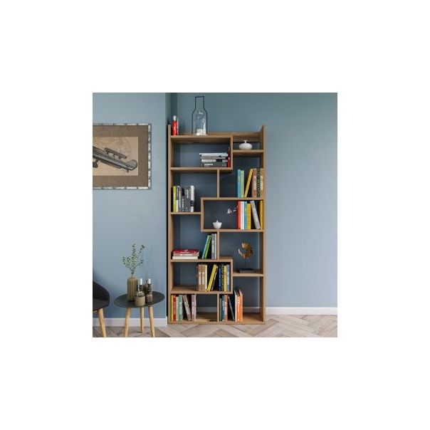 HANAH HOME Polica za knjige Kuttap Pine - 176710