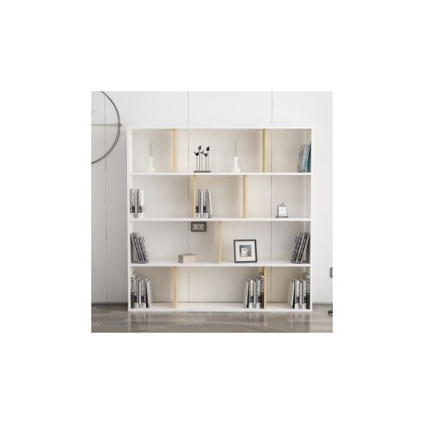 HANAH HOME Polica za knjige Hodbi White Oak - 176712