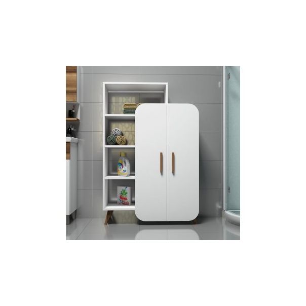 HANAH HOME Polica za knjige Form White - 176722