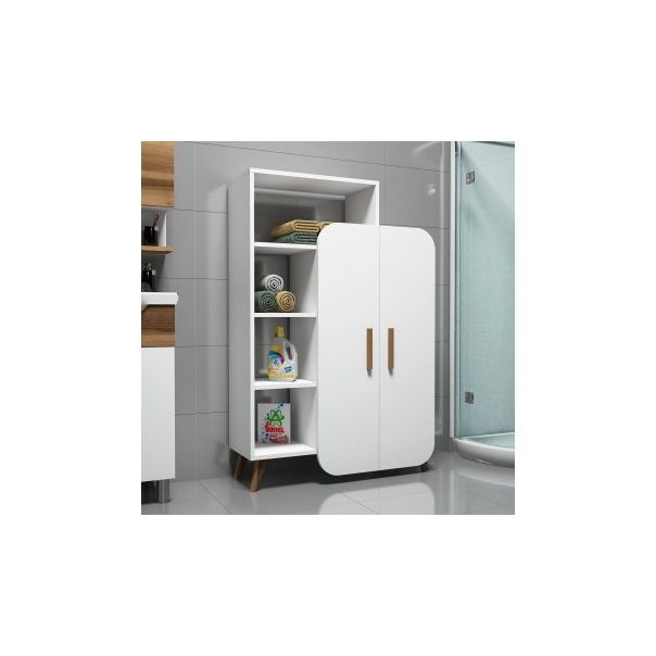 HANAH HOME Polica za knjige Form White - 176722