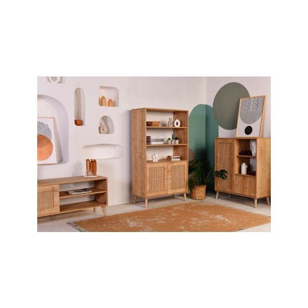 HANAH HOME Polica za knjige Hazeran Bookshelf - 176728