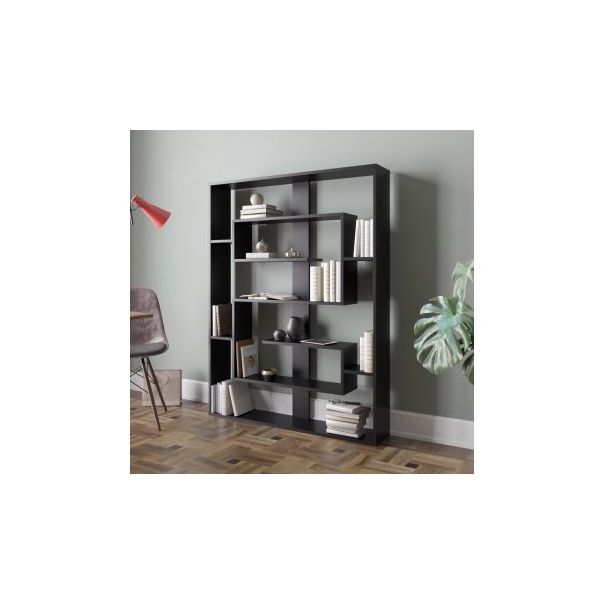 HANAH HOME Polica za knjige Esteban Black - 176729