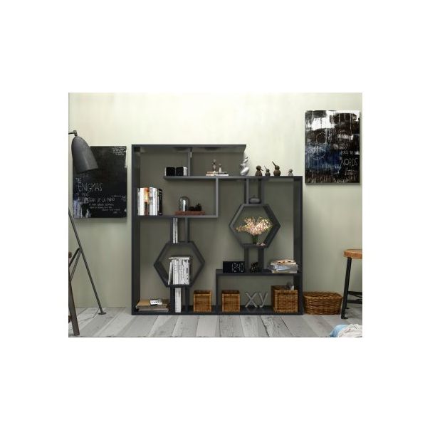 HANAH HOME Polica za knjige Tamara Black - 176735