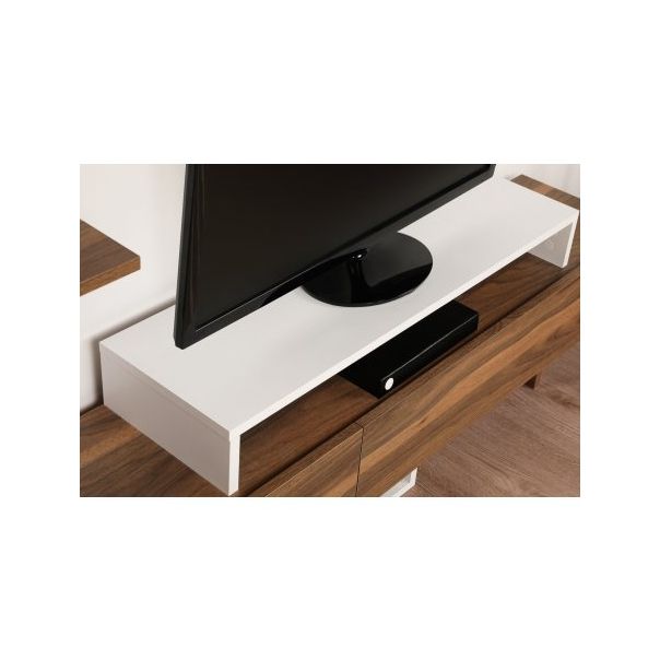 HANAH HOME TV polica Nirvana White Teak - 177370