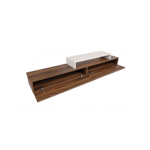 HANAH HOME TV polica Nirvana White Teak - 177370