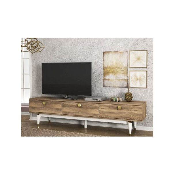 HANAH HOME TV polica Buse TV Sehpası Walnut - 177388