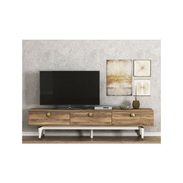 HANAH HOME TV polica Buse TV Sehpası Walnut - 177388