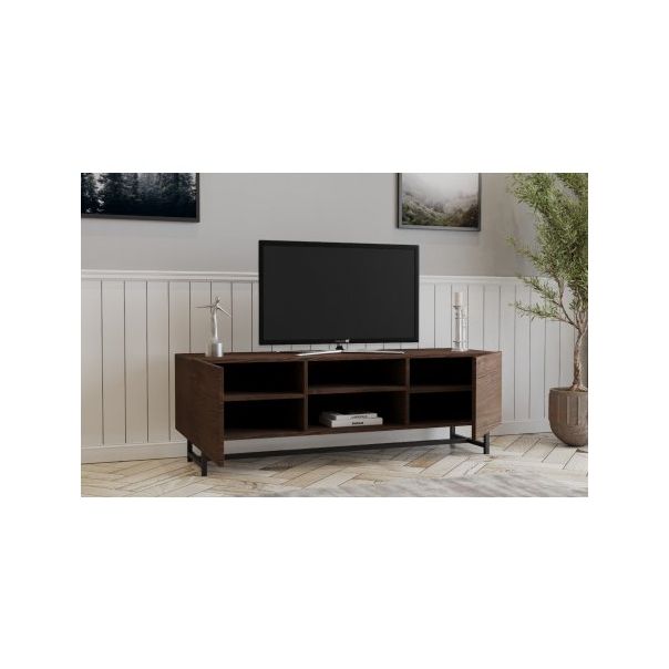 HANAH HOME TV polica Wood Walnut - 177400