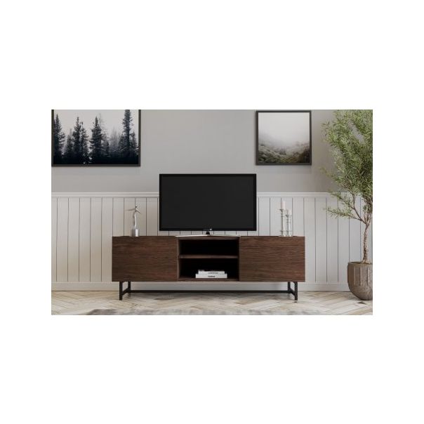 HANAH HOME TV polica Wood Walnut - 177400