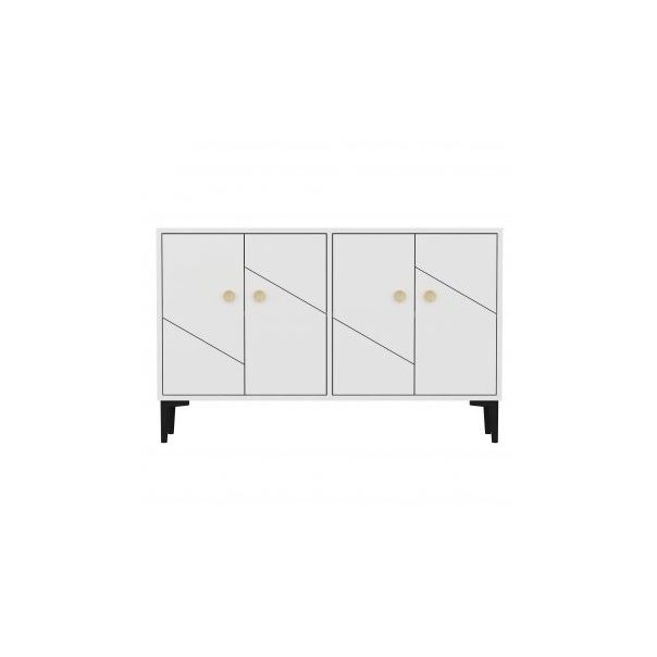 HANAH HOME TV polica Myria White - 177403