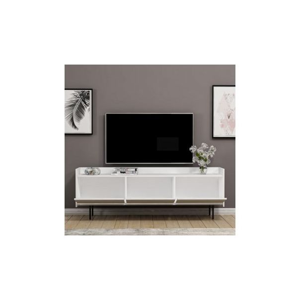 HANAH HOME TV polica Atlas White - 177420