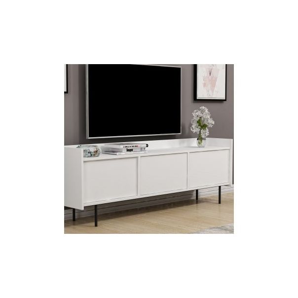 HANAH HOME TV polica Atlas White - 177420
