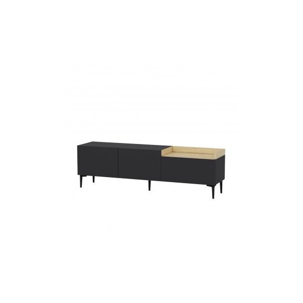 HANAH HOME TV polica Mia Anthracite - 177422