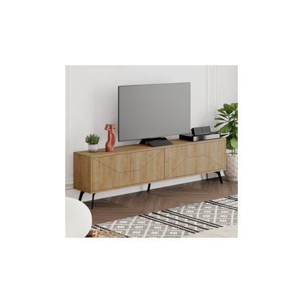 HANAH HOME TV polica Dune Oak - 177428
