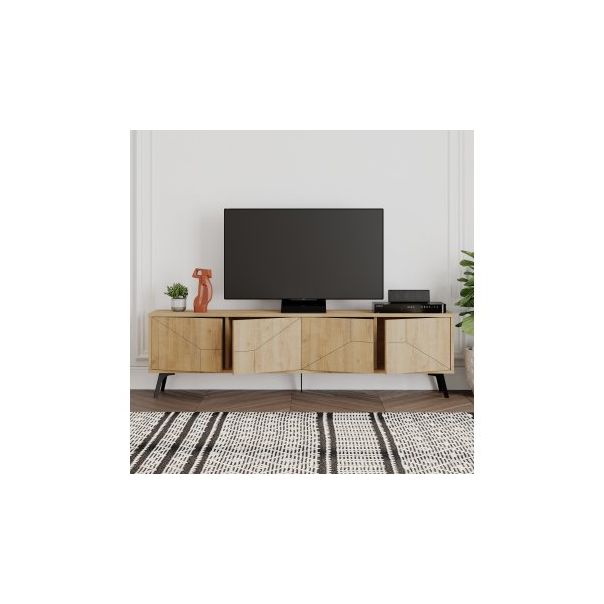 HANAH HOME TV polica Dune Oak - 177428