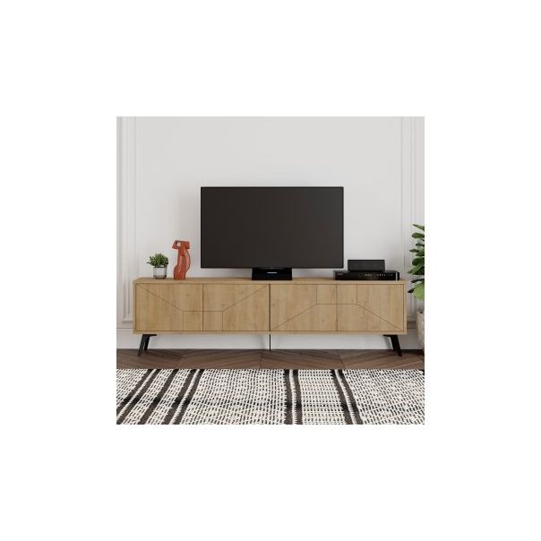 HANAH HOME TV polica Dune Oak - 177428