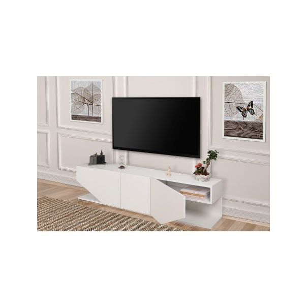 HANAH HOME TV polica Inci White - 177439