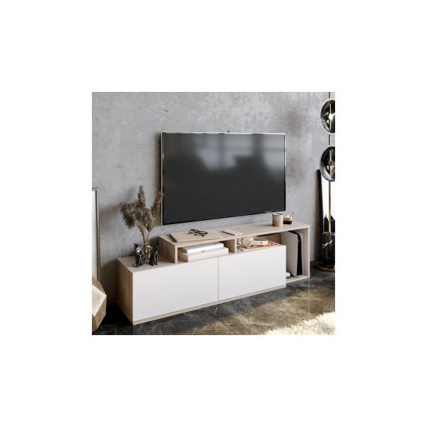 HANAH HOME TV polica Nexera Cordoba White - 177441