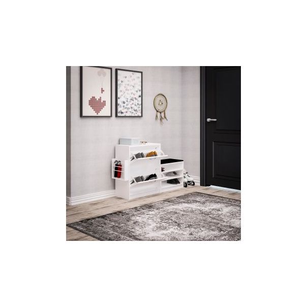 HANAH HOME Cipelarnik TREND WHITE (8681181622179) - 177483