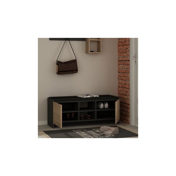 HANAH HOME Cipelarnik Zulla Anthracite Sonomo (776HMS3907) - 177558