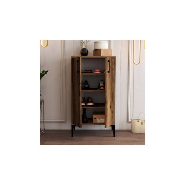 HANAH HOME Cipelarnik Prag Walnut (845HCT4109) - 177559