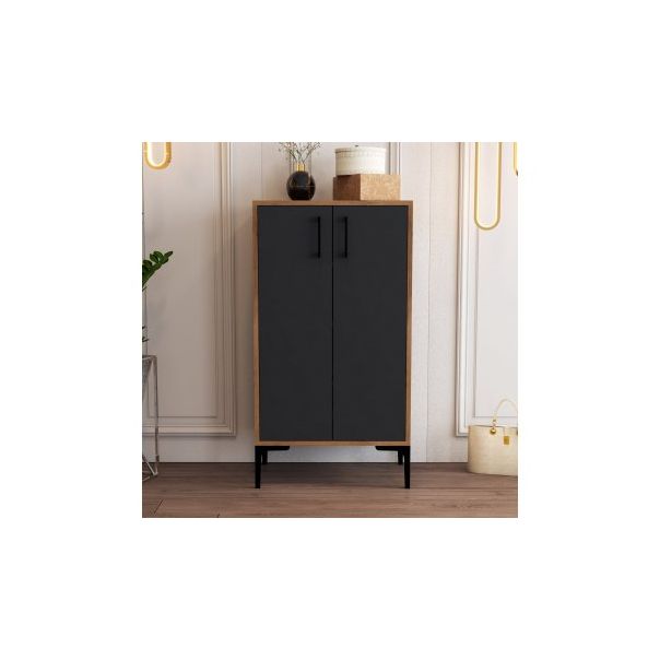 HANAH HOME Cipelarnik Prag, braon/antracit - 177560