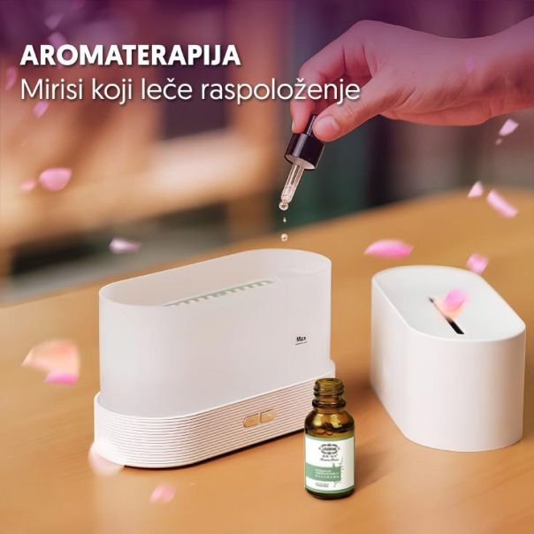 Stona ultrazvučna aroma lampa 180ml, bela - EP3205044