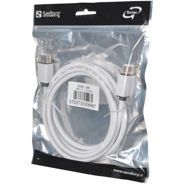 SANDBERG Kabl HDMI 2.0 M/M, 2m - 25556-1